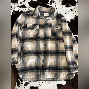 Thread & Supply Checkered Flannel Shirt/Jacket